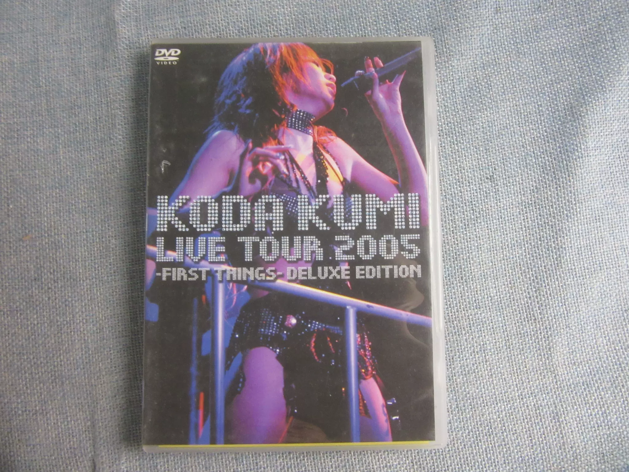 R版倖田來未LIVE TOUR 2005 FIRST THINGS DVD 2碟少disc1-Taobao