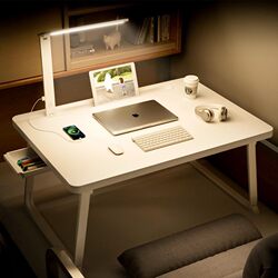 Bed Desk, Folding Small Table, Computer Desk, Laptop Lap Table, Student Desk, Dormitory Table Board