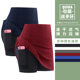 Women's fake two-piece fitness skirt anti-exposure running sports short skirt with pocket plus size high waist yoga skirt
