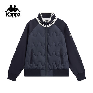 
Kappa Kapa back-to-back sports down jacket for women 2025 new winter hooded warm and cold-proof clothing trend