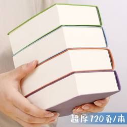 Portable Blank Notebook, Thick Sketchbook, Drawing Diary, A6 Small Notebook, Simple Student Small Blank Notebook, Portable Notepad, Sketchbook, Drawing Sketchbook, Hand-Drawn Notebook