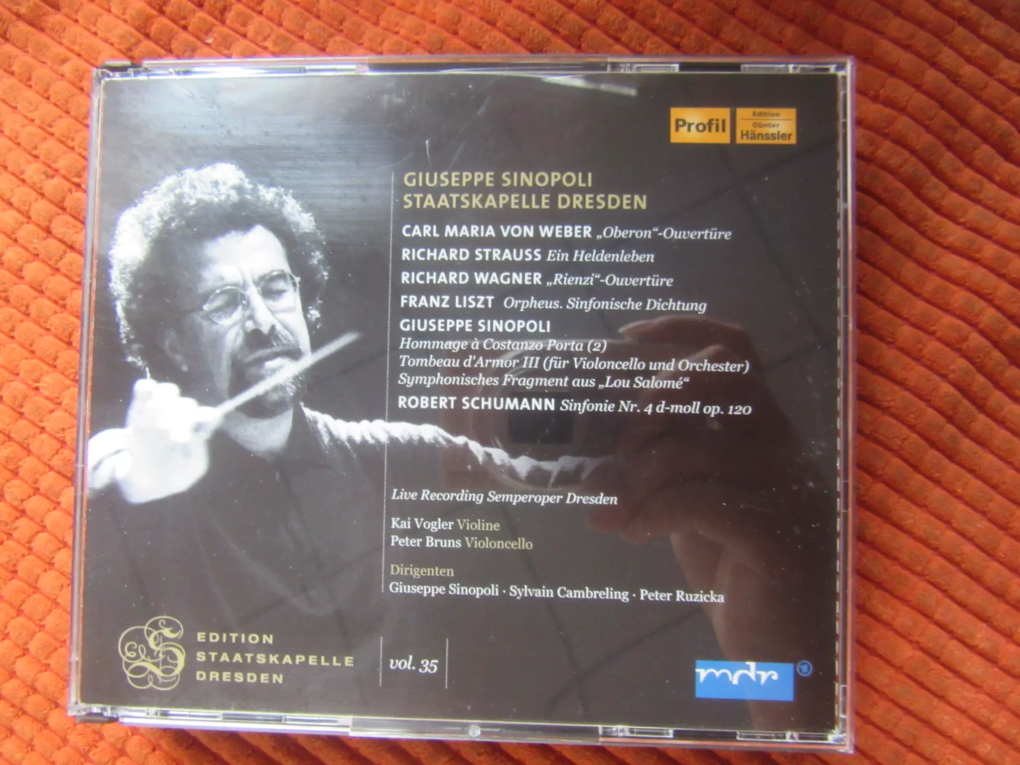 R版拆GIUSEPPE SINOPOLI STAATSKAPELLE DRESDEN 2CD-Taobao