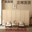 vách ngăn tấm compact Vách ngăn gấp phong cách Trung Quốc đơn giản, hiện đại, lối vào phòng khách, vách ngăn di động, vách ngăn gấp khách sạn bằng gỗ nguyên khối vách cnc hoa sen vách ngăn chống cháy 