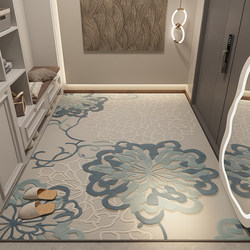 Entrance Door Mat, Entry Carpet, Living Room Door Mat, Household Light Luxury High-End Entrance Mat, Stain-Resistant High-End