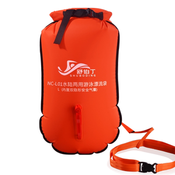 Special thickened storage double airbags for followers swimming
