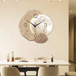 Clocks, Wall Clocks, Living Room, Light Luxury, High-End, Simple, Modern Clock, Wall-Mounted, 2025 New Model, High-End Feel, High-End Creative