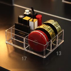 Air Cushion Eyeshadow Palette Powder Eyeshadow Storage Box Blush Holder Lipstick Storage Box Drawer Divider