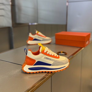 
Men's shoes color matching 2026 spring new fashion casual versatile daily trendy men's shoes popular styles