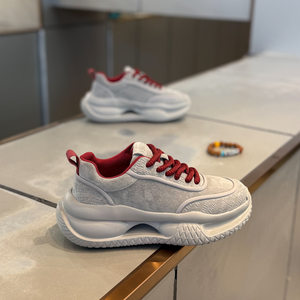 
2025 new autumn men's shoes, popular men's shoes, Internet celebrities, the same high-end thick-soled retro laces