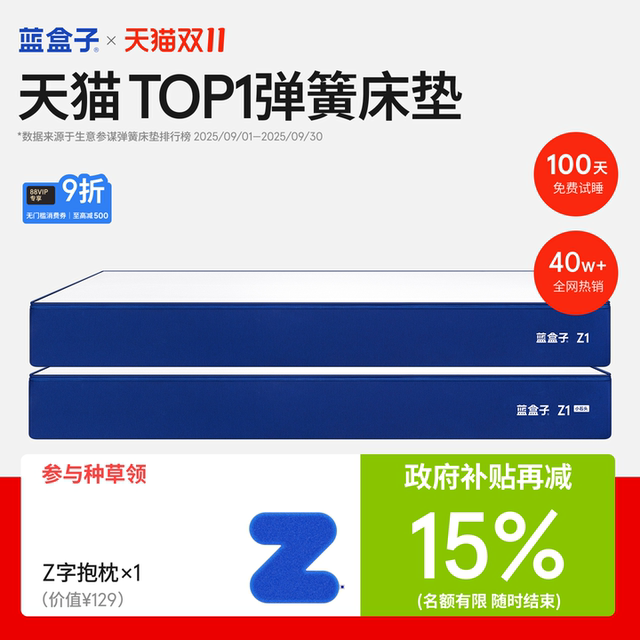 Blue Box Z1/Little Stone Memory Foam Spring Mattress Bedroom