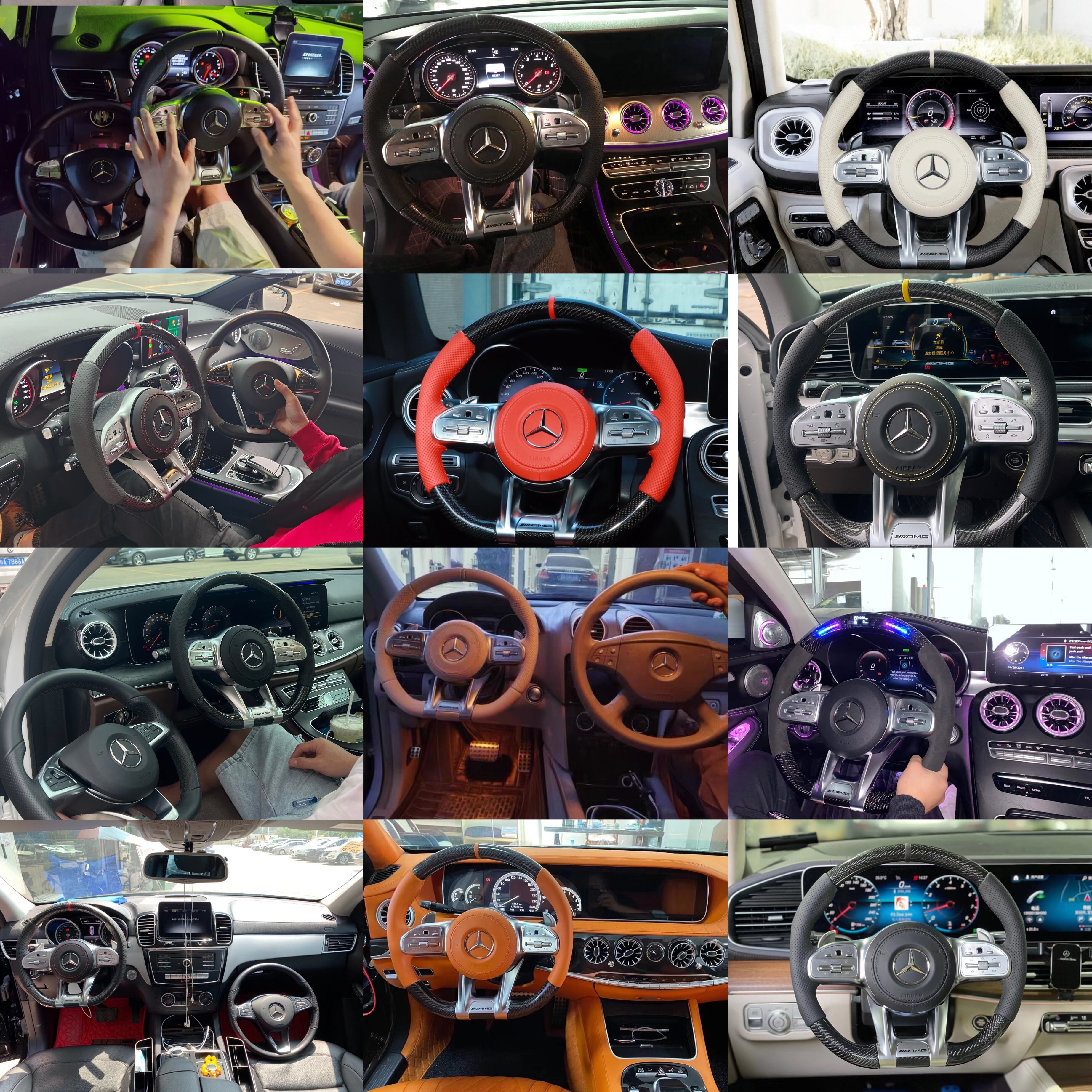 メルセデスベンツ　ステアリングホイール メルセデス・ベンツ AMG ステアリングホイール - GLB C43 A45