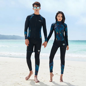 
Diving suit women split long sleeves trousers swimsuit sun protection couple jellyfish suit snorkeling suit quick-drying surf suit swimsuit
