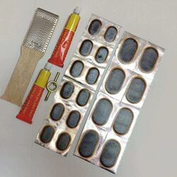Inner tube repair patch tire patch tire repair tool set bicycle motorcycle electric vehicle tire patch patch glue