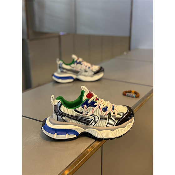 
2026 Spring New Popular Men's Shoes Trendy Men's Shoes High-end Internet Celebrity Low-top Shoes Mesh