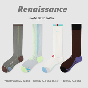 
Renaissance Socks Women's Running Muscle Calf Socks Skipping Marathon Fitness Pressure Slim Leg Socks