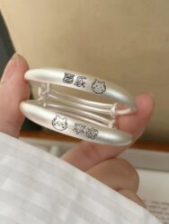 Year of the Dragon Baby Silver Bracelet Infant S999 Pure Silver Solid Silver Children's Silver Bracelet Newborn Full Month Birthday Gift