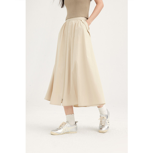 Shi Fan Li Xiaolian Skirt 2024 Spring New Middle Umbrella Skirt 3F3240071
