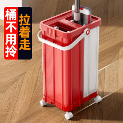 Mop for Home Use 2025 New Model, One-Step Clean, Dual-Use for Dry and Wet, Large Area, No Trace, No Water Stains, Lazy Mop Tool