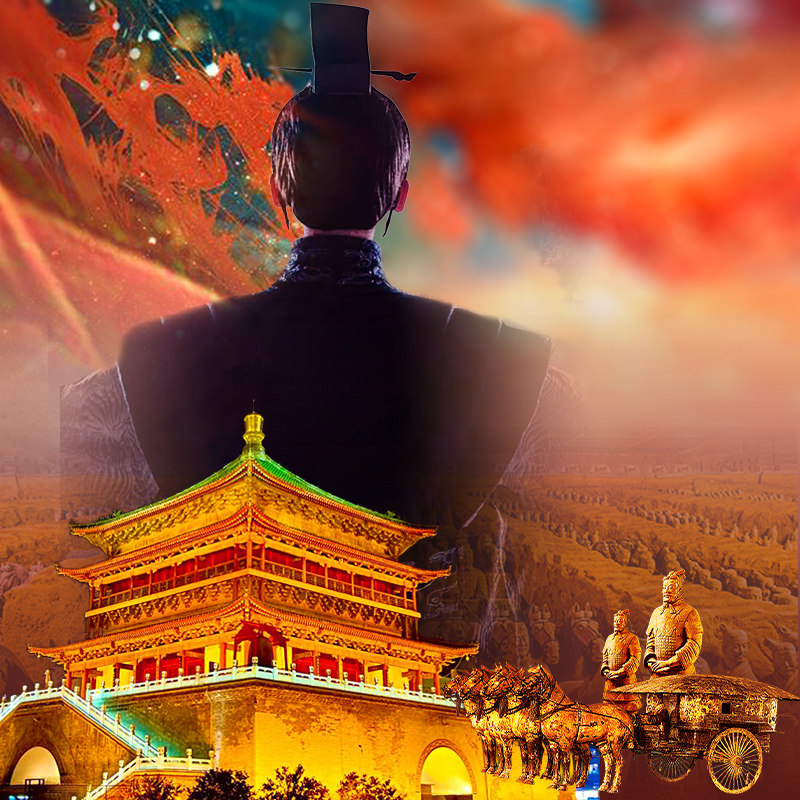 【赠千古情演出】陕西西安旅游6天5晚兵马俑华山壶口延安六日游