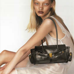 From Arachnid Niche Designer Original High-End Zipper Long-Handle Motorcycle Bag Handbag Crossbody Bag