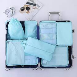 New Travel Storage Bag Suitcase Clothing Sorting Bag Six-Piece Set Multi-Functional Travel Storage Bag Set