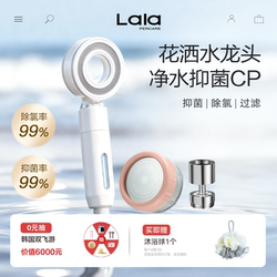 Faucet Silver Ion Antibacterial Acf Filter Universal High-Flow Turbocharged High-Efficiency Chlorine Removal Showerhead