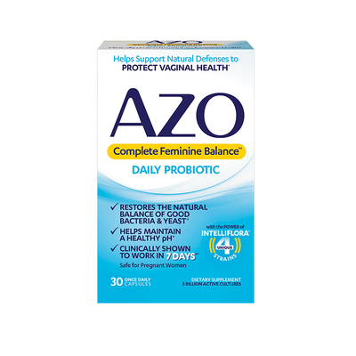【临期】美国进口AZO女性花园平衡益生菌私护健康胶囊30粒