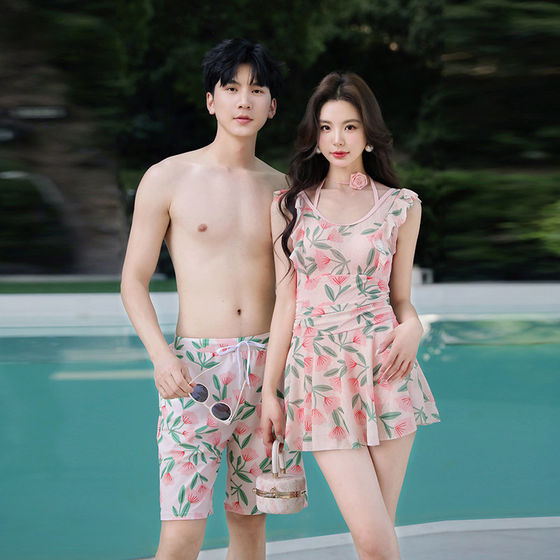 
Couple swimsuit 2026 new couple style suit sexy swimsuit beach pants seaside vacation hot spring swimsuit