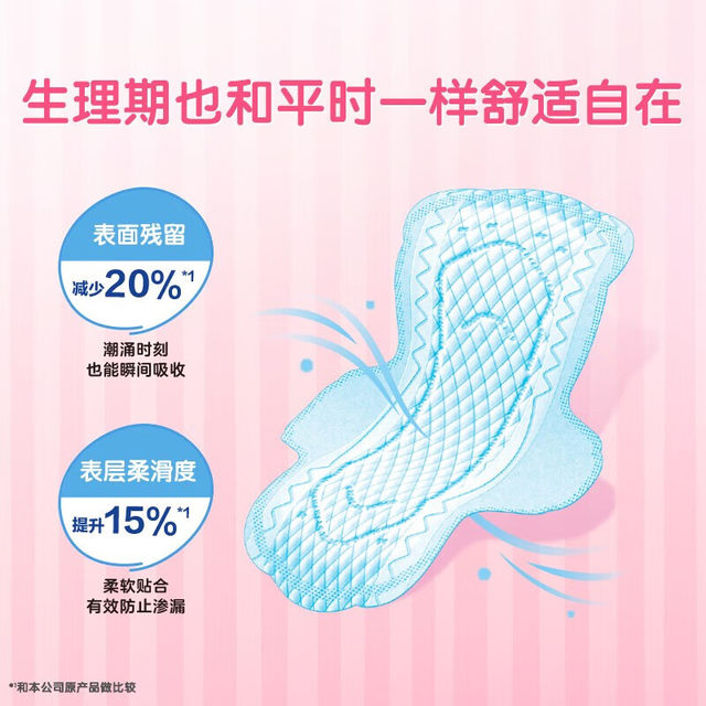 Imported Japanese Kao Leerya sanitary napkins, breathable, thin, zero ...