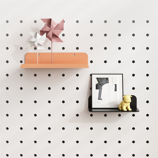 Hole board accessories storage box partition shelf nail-free box ...