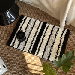 Soft fufu! Thickened plush! Anti-slip texture carpet