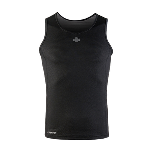 Single channel basic vest for men's sleeveless T-shirt, quick drying, sweat wicking, breathable, sports, sun protection, and hook resistant summer training