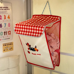 Daxu Xiaoshe Bedside Storage Hanging Bag Wall-Mounted Dirty Clothes Basket Clothes Storage Basket Fabric Foldable Dormitory Essentials