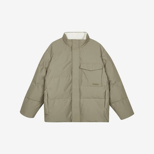 
Skechers/Skechers genuine new men's warm, comfortable and simple woven sports down jacket