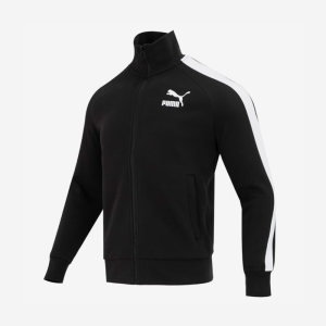 
Puma/Puma genuine men's logo retro sports stand collar knitted jacket coat 620578-01