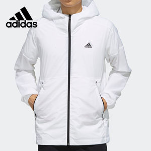 
Adidas/Adidas genuine men's hooded woven casual sports jacket windbreaker jacket EH3768