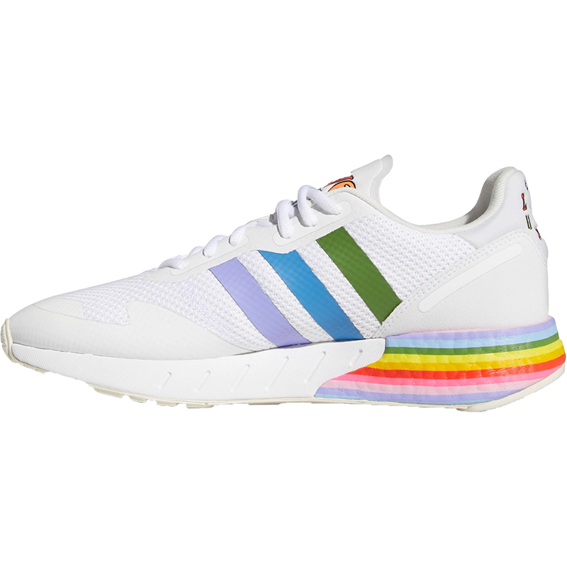 Adidas/阿迪达斯正品ZX 1K BOOST PRIDE 三叶草男女休闲鞋GW2418