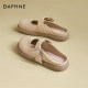 Daphne Baotou half-slippers for women in summer wear 2025 new lazy shoes sandals with skirt for pregnant women Birken Slippers