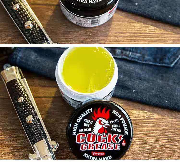 Cock Grease Extra Steifes Schnurrbartwachs – Perfekter Halt Für Deinen Schnauzer, 15 G Dose