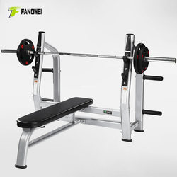 Flat Bench Press Rack Commercial Weight Bench Barbell Rack Squat Rack Barbell Set Home Multi-Functional Fitness Equipment