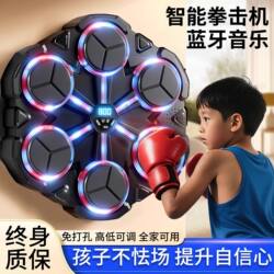 Children's Music Boxing Machine Training Equipment, Boxing Target Wall Target, Smart Kids' Exercise Punching Bag, Home Boxing Machine