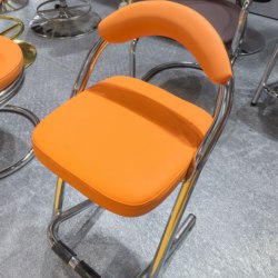 Anime City Arcade Game Chair, E-Sports Gaming Chair, Bar Stool, Stainless Steel Naughty Castle Hot Pot High Stool with Backrest