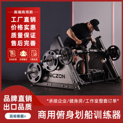 Hammer Equipment Split-Drive Insert Weighted Rowing Machine Back Pull Trainer Rowing Machine Chest Pull Fitness