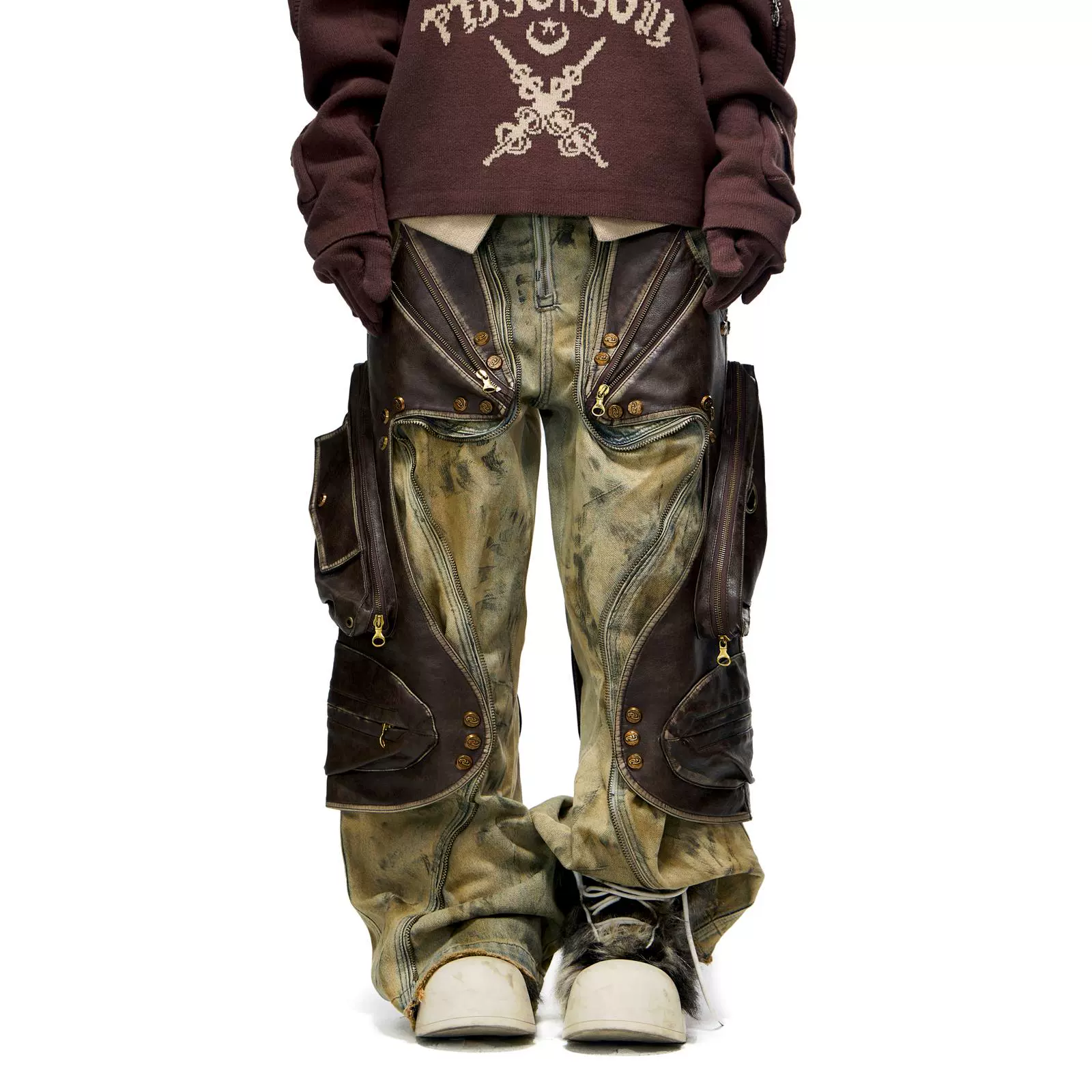 パンツ PERSONSOUL Combat Jeans PERSONSOUL】Combat Pants | OUR BRAND,PERSONSOUL | PRESSING