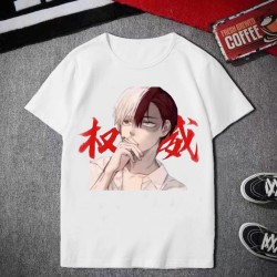 Kuaishou Shouyu Clothing Sad Avatar Short-Sleeve Men's T-Shirt Women's Peace Elite Internet Celebrity Streamer Fan Student Top