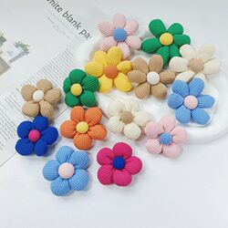 Decorative Curtains, Home Accessories, Cute Flower Pendants, Fabric Accessories, Versatile 3D Plain Curtain Pins for Embellishment