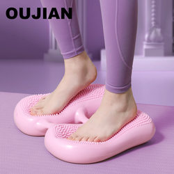 Stepper Machine for Home Use, Multifunctional Exercise Pedal, Stationary Fitness Equipment for Women, Silent Indoor Balance Inflatable Mat