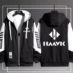 Delta Game Gti Hafkasa Organization Logo Zipper Hoodie Jacket for Men and Women