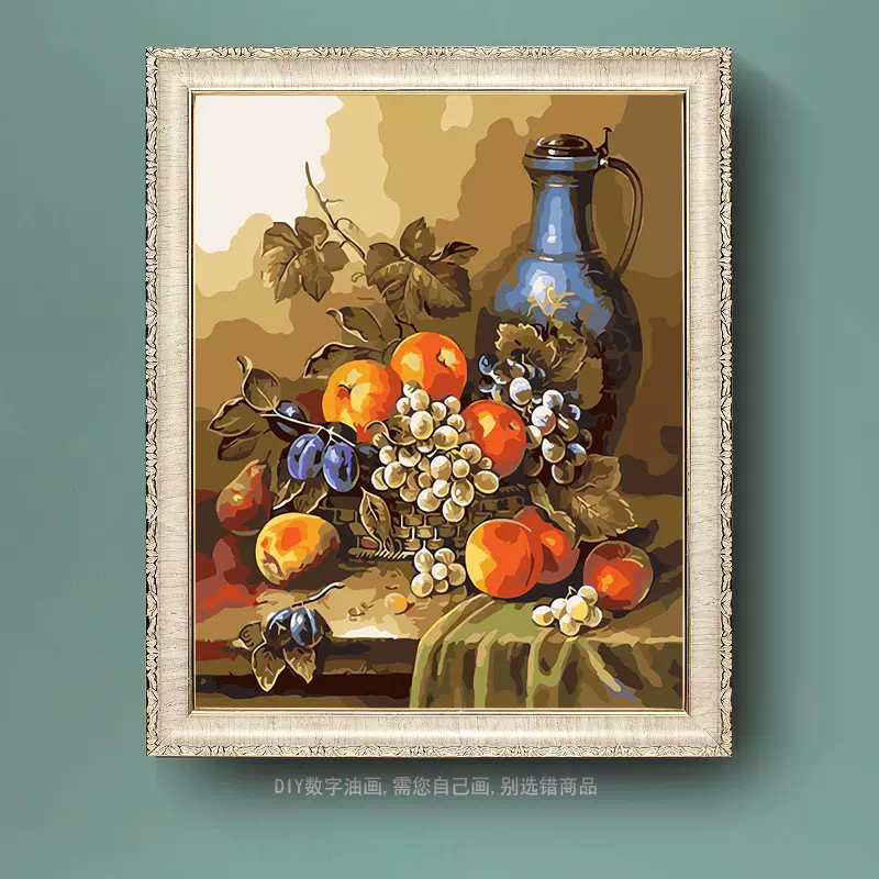 【真作】絵画　油彩3号　葡萄の静物画　鮮やかな色彩　豊かな筆致　V182 2025年最新】Yahoo!オークション -ぶどう(絵画)の中古品・新品