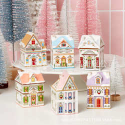 Cross-Border Creative Cute Cartoon Craft Ornaments Mini House Desktop Decoration Ornaments Christmas Gifts